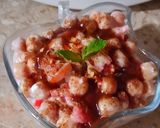 A picture of step 6 of Chana chat.