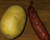 Foto del paso 2 de la receta: Veloutte de patatas con chorizo ahumado picante