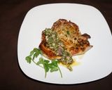 Foto del paso 4 de la receta: Chuletas de cerdo con salsa de cilantro