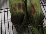 Nasi bakar ayam suwir kemangi