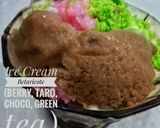 Foto langkah ke 5 dari resep Ice Cream Glaze (berry, taro, choco, greentea).