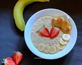 A picture of step 5 of Fruit Custard Oats.