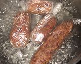 Foto del paso 6 de la receta: Chorizos vegetarianos de soja texturizada y lentejas!!!