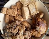 Foto langkah ke 6 dari resep Sayur Asem Komplit dengan Lauk Tempe Goreng,Tahu Goreng,Ayam Goreng dan Pindang Tepung.