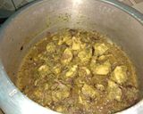 A picture of step 1 of Chicken coriander coconut rice.