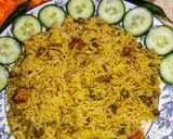 A picture of step 9 of Chicken Chunks Green Peas Rice or Tahiri 😋.