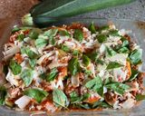 A picture of step 5 of Zucchini Lasagna.