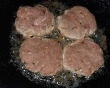 A picture of step 3 of Mutton Keema kabab.