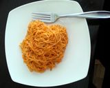 A picture of step 6 of Brenda's Cheesy Noodles.