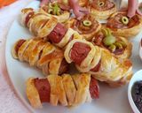 Foto del passaggio 4 della ricetta Buffet di Halloween o Mostro aperitivo