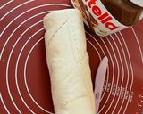 A picture of step 1 of Nutella Croissants.