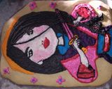 Foto del paso 4 de la receta: Feliz cumpleaños Luna!!! Mulan toda para vos!!🎉🎉🎂🎂🎈🎈