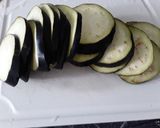 Foto del paso 1 de la receta: Berenjenas y Calabacines en Budín!!! 🍆🍅🥒🍞🧀🥓🍳🥪🥪😛😋😊😉