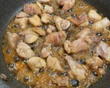 A picture of step 5 of Japanese Teriyaki Chicken Pizza.
