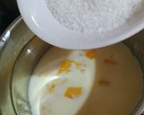 A picture of step 3 of Mango China grass pudding.