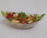 A picture of step 8 of ⭐ Diet Water Chestnut– Black Chickpea Bhel.