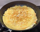 A picture of step 14 of Enoki Mushroom Omelette.