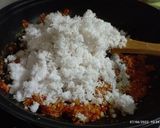 Foto langkah ke 2 dari resep Ketan serundeng pedas manis gurih praktis.