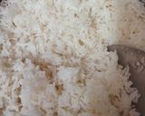 A picture of step 4 of Garlic yellow rice.