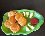 A picture of step 5 of Cucumber Potato Sandwich Pakora.