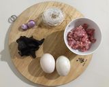 Hình bước làm 1 của món Chả trứng (PHIÊN BẢN SỪƠN BÌ CHẢ)