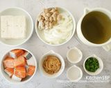 鮭魚豆腐味噌湯_電鍋料理的食譜步驟1照片