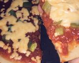صورة لخطوة 6 من وصفة بيتزا بدون عجن وفي المقلاة 🍕❤️
