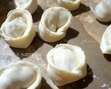 A picture of step 4 of Chicken dumplings(momos).