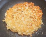A picture of step 8 of Okonomiyaki.