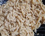 A picture of step 3 of Wok-fried Mushroom Cream Pasta.