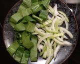 Foto del paso 1 de la receta Pack choi con setas Shiitake