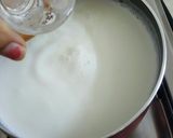 A picture of step 2 of Kalakand/Milk Powder Chhena Burfi.