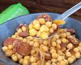 Foto del paso 7 de la receta Garbanzos con Chorizo en Lékué