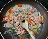 Tonhalas rizs egészségesen🐟🍚🍅🧄 egy gyors ebéd vagy vacsi ötlet recept fázis 5 fotója