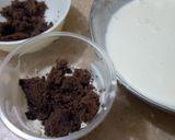 A picture of step 8 of Caramel Cream Brownie Trifle.