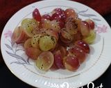 A picture of step 3 of Red Globe Grapes Salad with Chia Seeds.