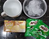 Foto langkah ke 1 dari resep Es milo keju.