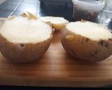 Foto del paso 5 de la receta: Papas rellenas al horno 🥔🧀🍖