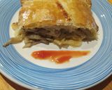 Foto del paso 9 de la receta: Hojaldre relleno de pollo y setas 🐤🍄🧀