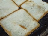 Half fry sandwich