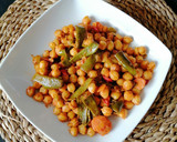 Foto del paso 9 de la receta: Garbanzos fritos con verduras