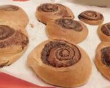 A picture of step 7 of Cinnamon roll.
