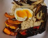 Foto del paso 5 de la receta: Ensalada Tibia de Quinoa y Huevo Mollet