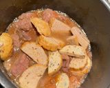 A picture of step 2 of Braised Pork and Fried Pork Roll with Creme Soda.
