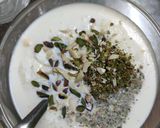 A picture of step 3 of Pista kulfi.