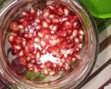 A picture of step 6 of Pomegranate tea.