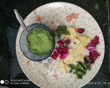 A picture of step 3 of લીલી ફરાળી ચટણી.