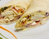 Tortilla tekercs recept fázis 3 fotója