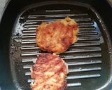 A picture of step 4 of Hash browns sandwich.