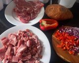 Foto del paso 1 de la receta: Guiso de lentejas con bondiola